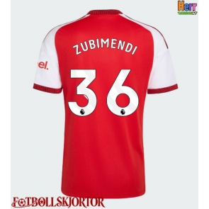 Arsenal Martin Zubimendi #36 Hemmatröja 2026-27 Kortärmad